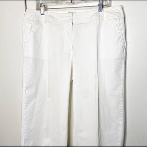 Chico’s White Crop Pants